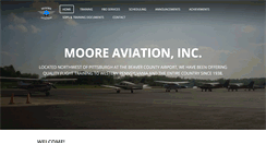 Desktop Screenshot of mooreaviation.com