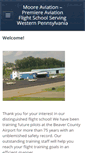 Mobile Screenshot of mooreaviation.com